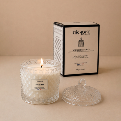 Orchidée - Bougie parfumée 200g