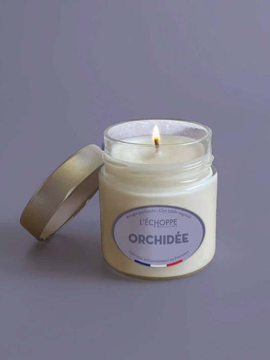 Orchidée - Bougie parfumée 180g