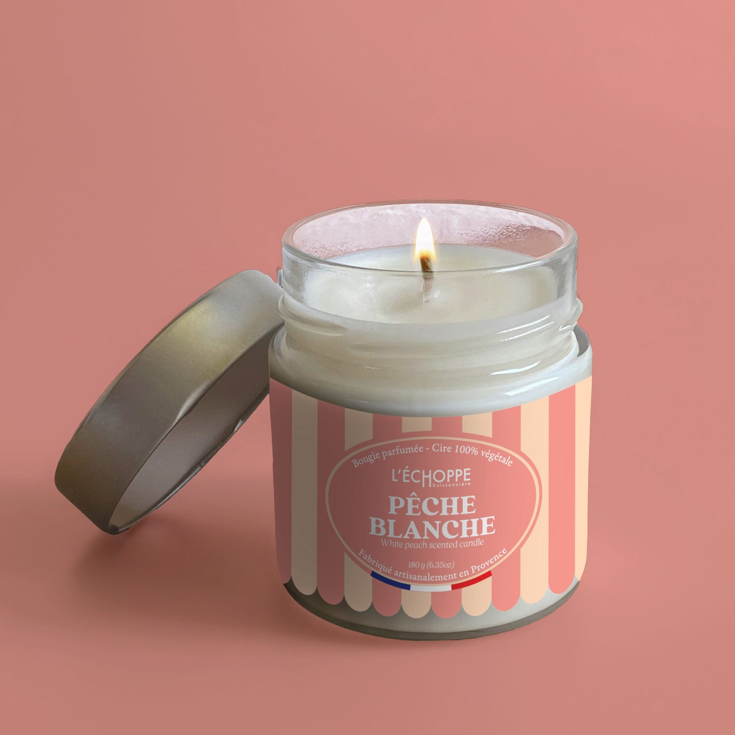 White Peach - Scented Candle 180g