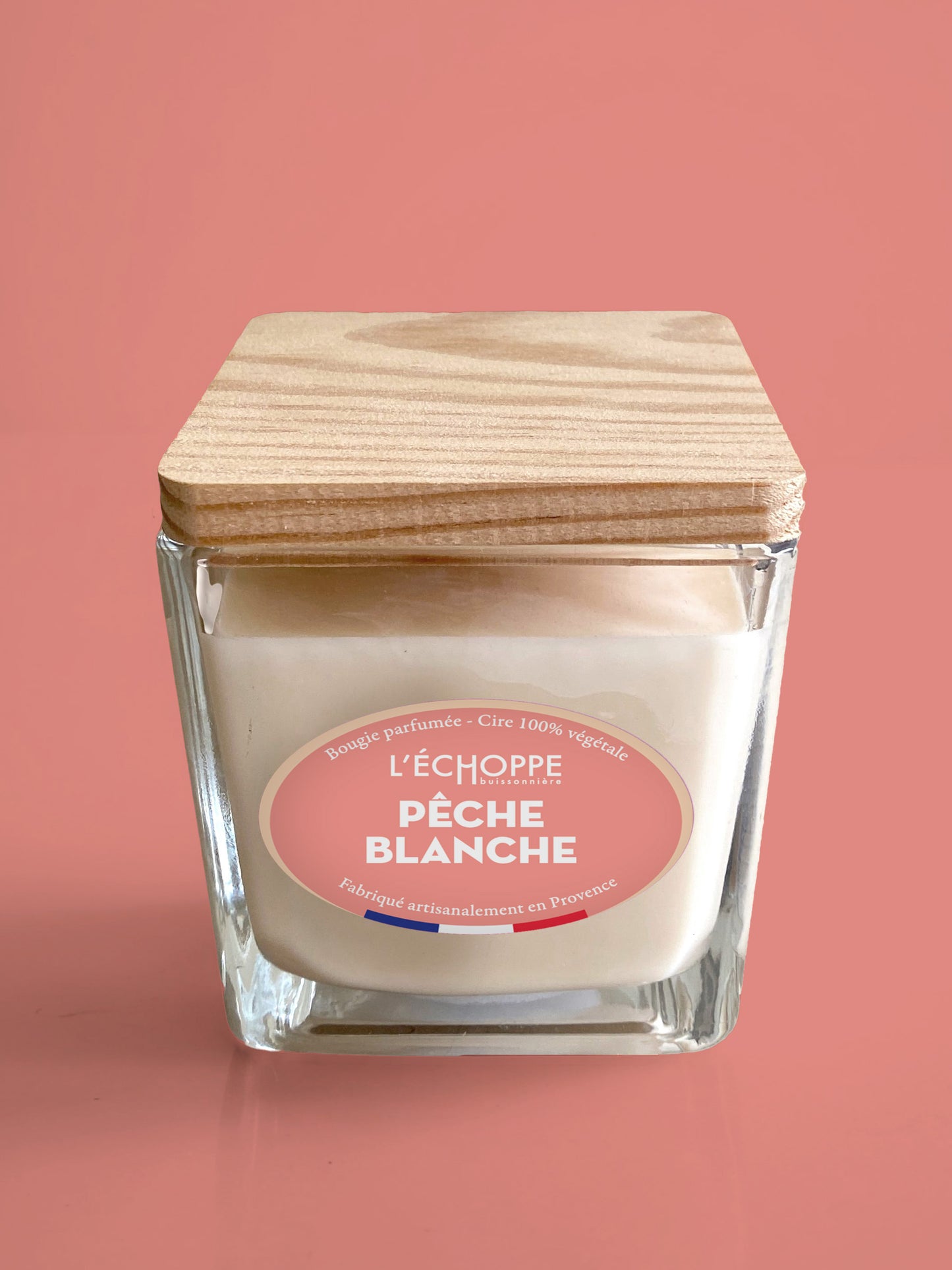 Pêche Blanche - Bougie parfumée 190g
