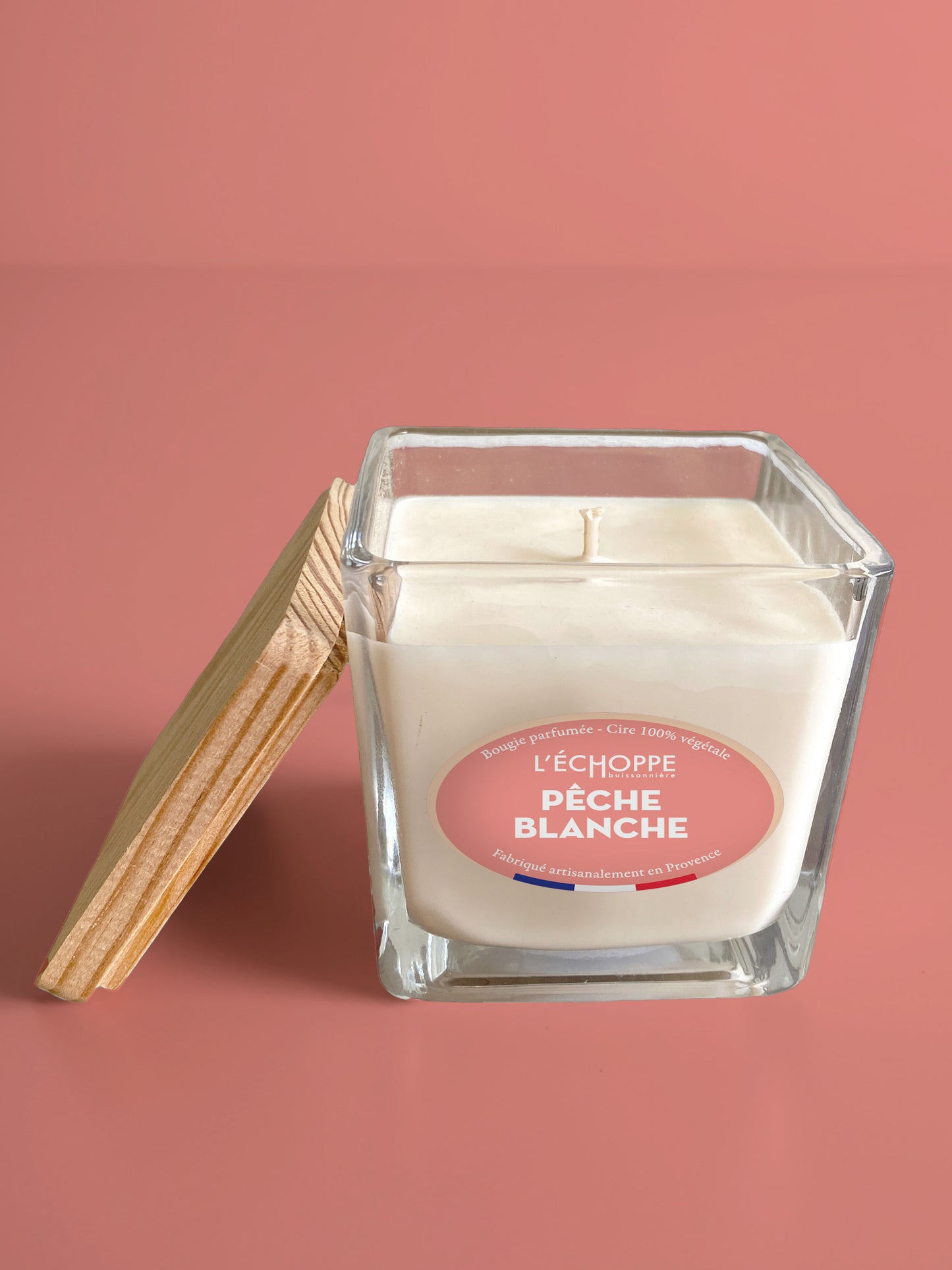 Pêche Blanche - Bougie parfumée 190g
