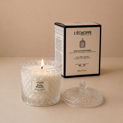 White Peach - Scented Candle 200g