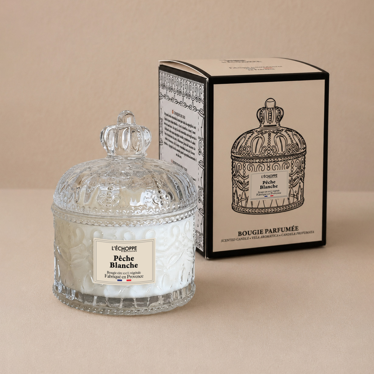White Peach - Scented Candle 180g