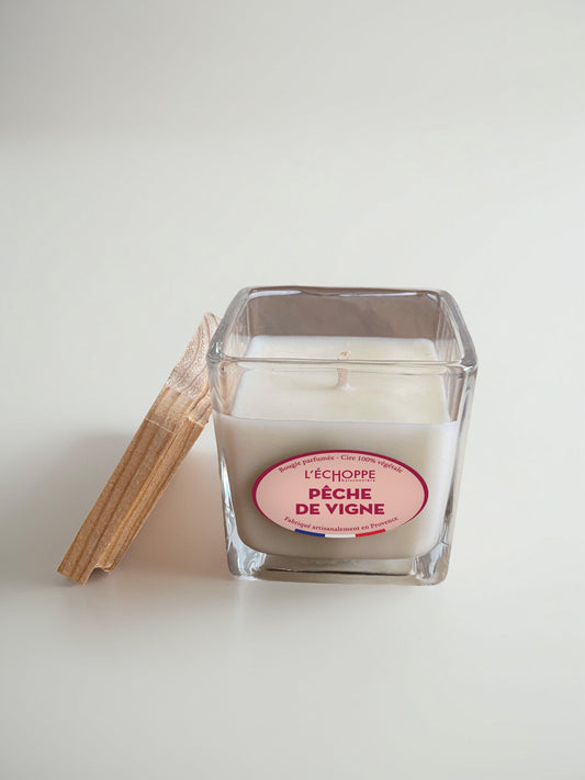 Pêche de Vigne - Bougie parfumée 85g