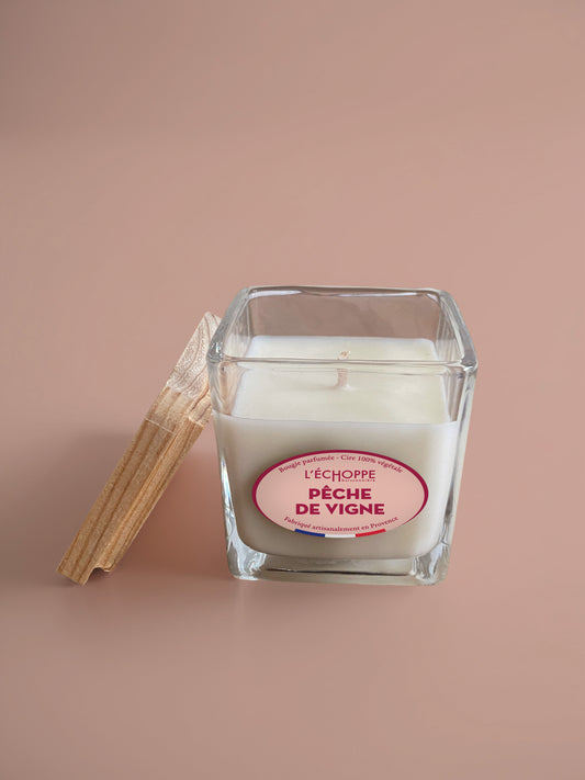 Pêche de Vigne - Bougie parfumée 85g
