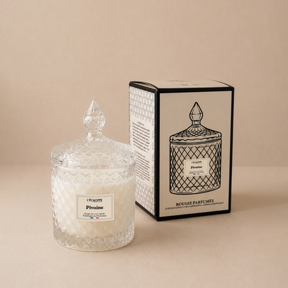 Pivoine - Bougie parfumée 200g