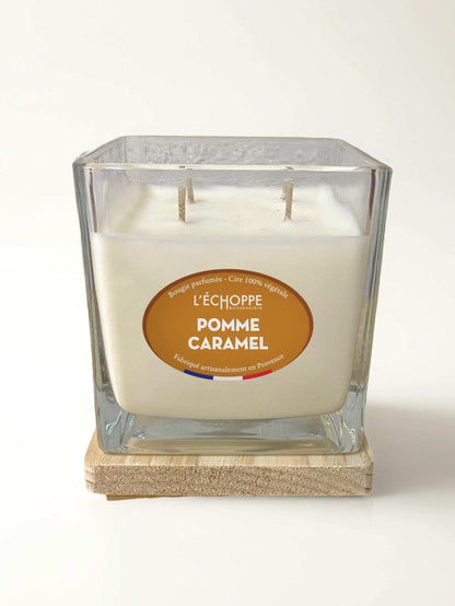 Pomme Caramel - Bougie parfumée 400g