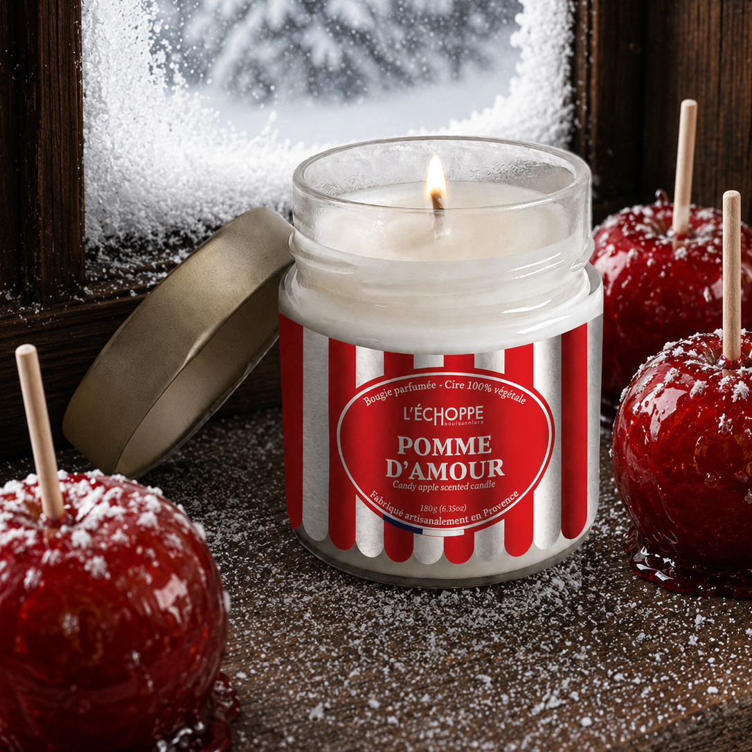 Pomme d'Amour - Bougie parfumée 180g - Edition Hiver