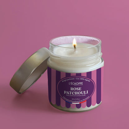 Rose Patchouli - Scented candle 180g