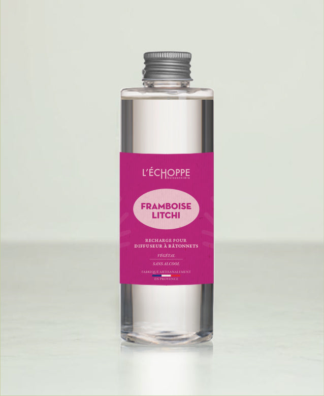 Framboise Litchi - Recharge pour Diffuseur à bâtonnets 200ml