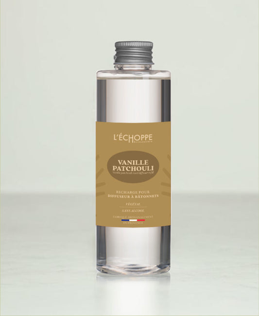 Vanille Patchouli -  Recharge pour Diffuseur à bâtonnets 200ml