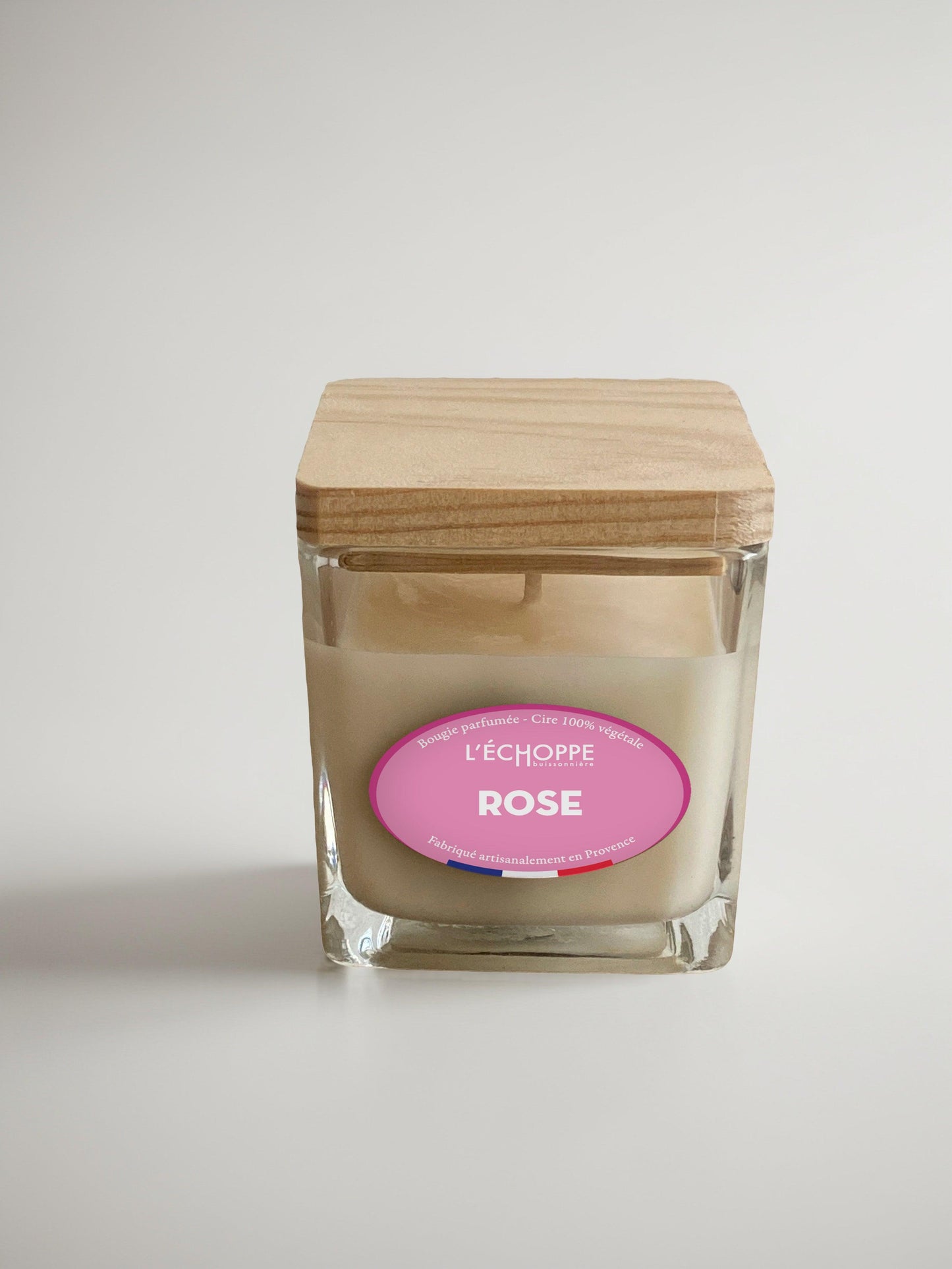 Rose - Bougie parfumée 85g
