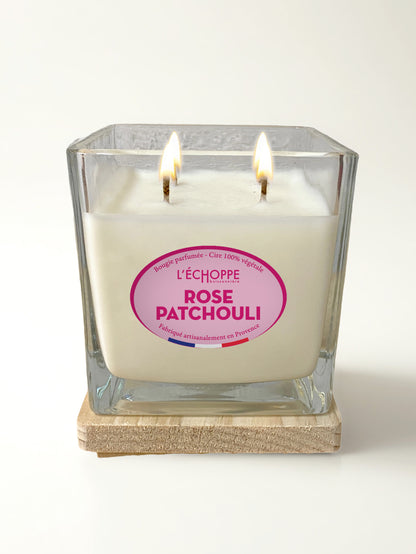 Rose Patchouli - Scented candle 400g