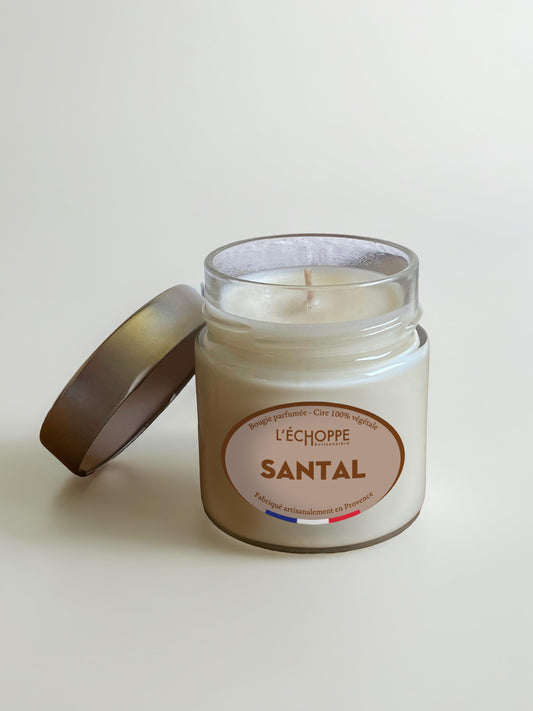 Santal - Bougie parfumée 180g