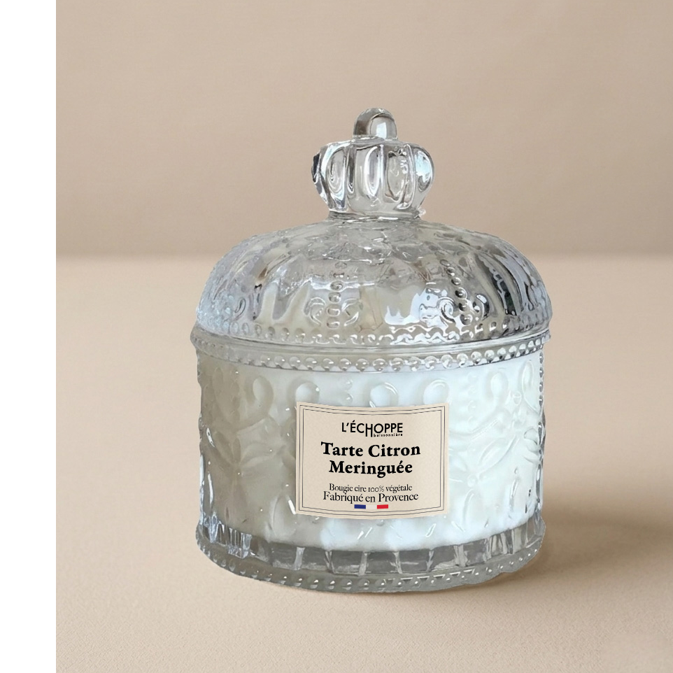 Tarte Citron Meringué - Bougie parfumée 180g