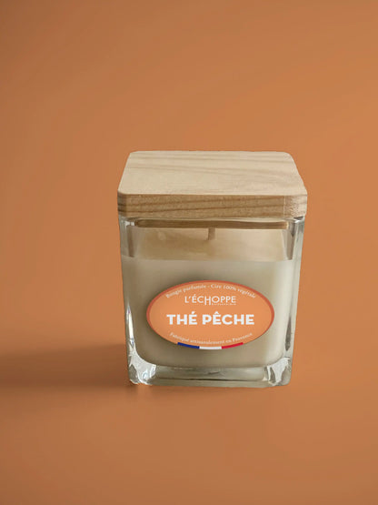 Thé Pêche - Bougie parfumée 85g