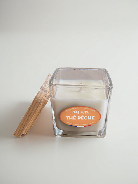 Thé Pêche - Bougie parfumée 85g