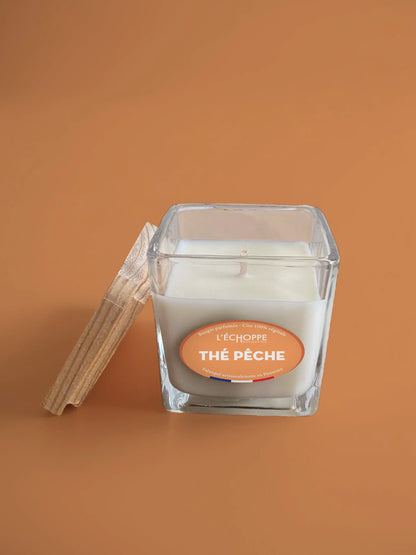 Thé Pêche - Bougie parfumée 85g