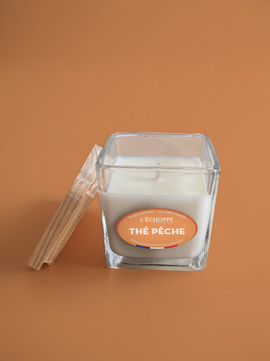 Thé Pêche - Bougie parfumée 85g