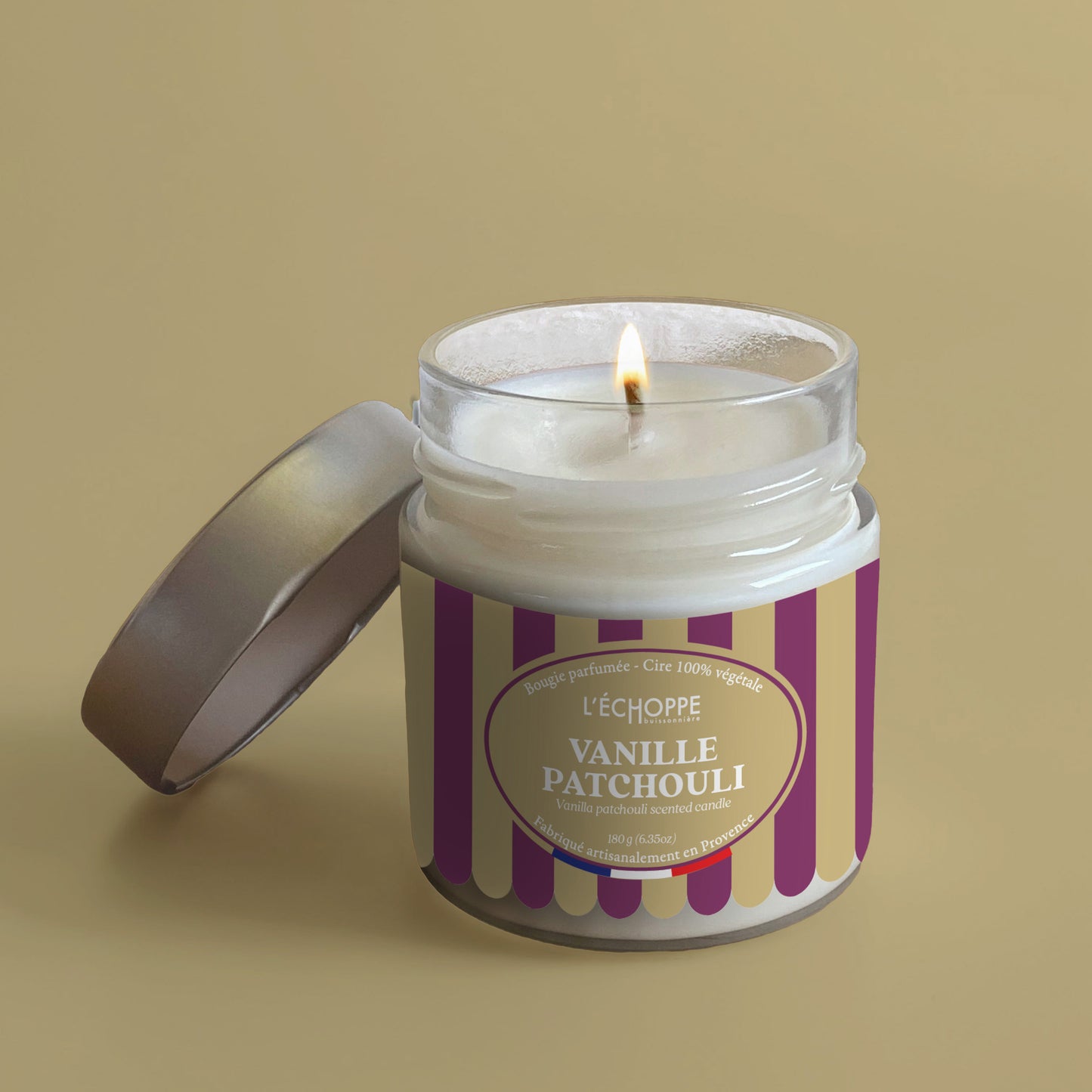 Vanilla Patchouli - Scented candle 180g