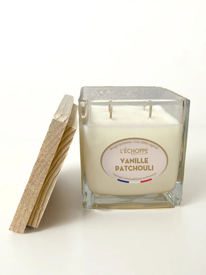 Vanille Patchouli - Bougie parfumée 400g