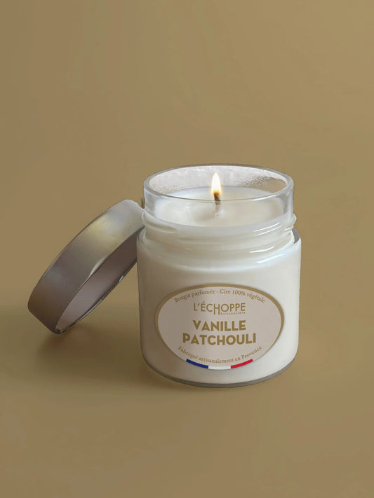 Vanille Patchouli - Bougie parfumée 180g