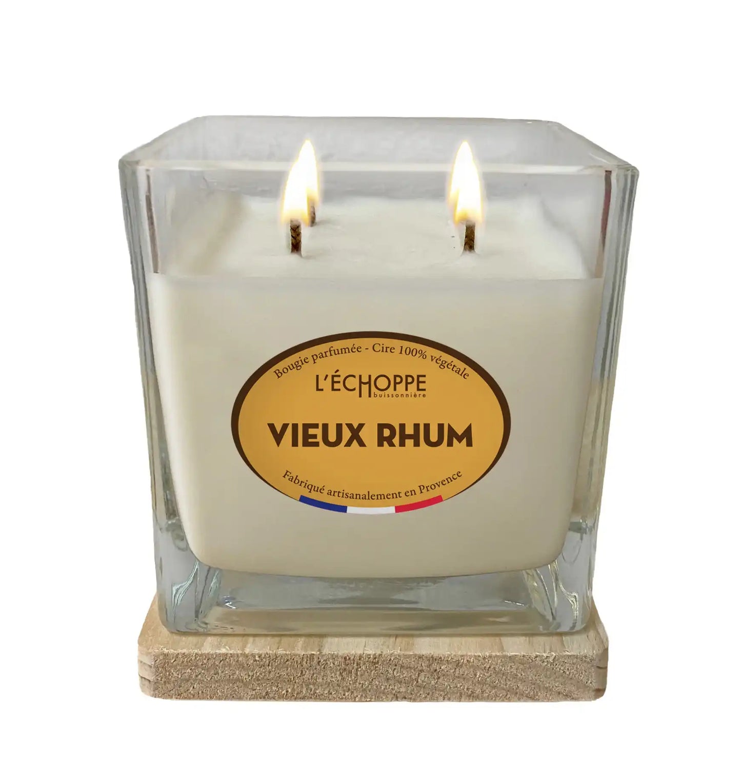 Vieux Rhum - Bougie parfumée 400g