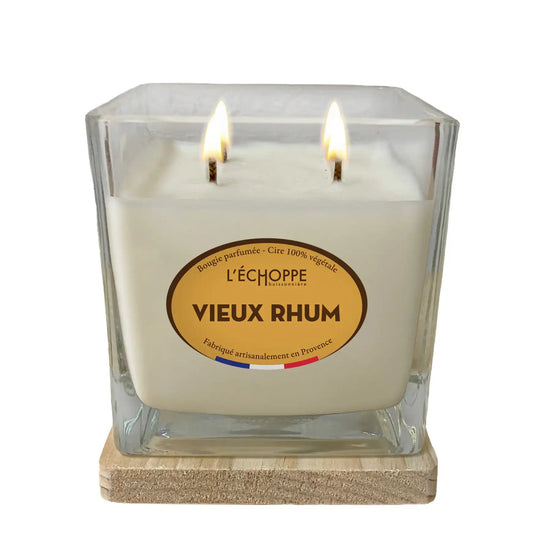 Vieux Rhum - Bougie parfumée 400g