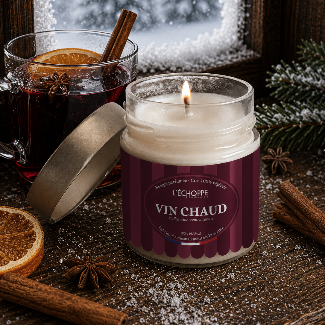 Vin Chaud - Bougie parfumée 180g - Edition Hiver
