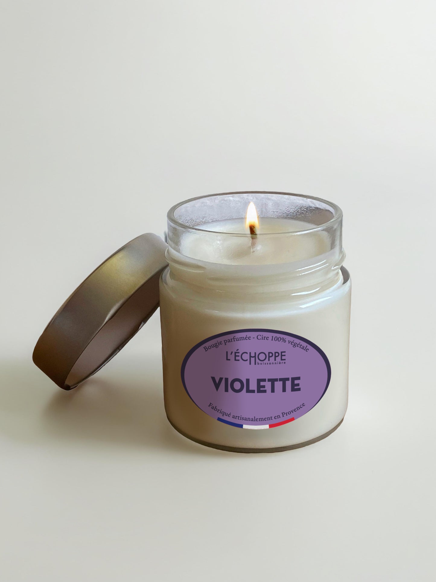 Violette - Bougie parfumée 180g