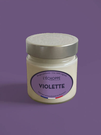 Violette - Bougie parfumée 180g