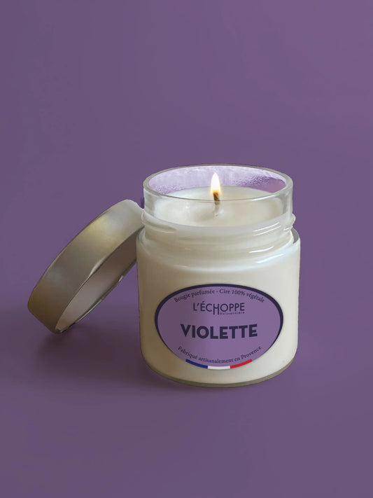Violette - Bougie parfumée 180g