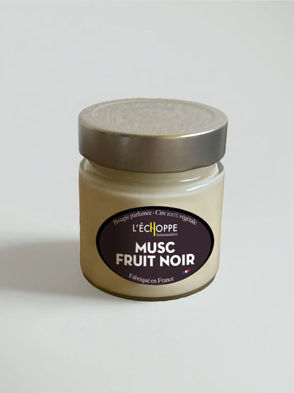 Musc Fruit Noir - Bougie parfumée 180g